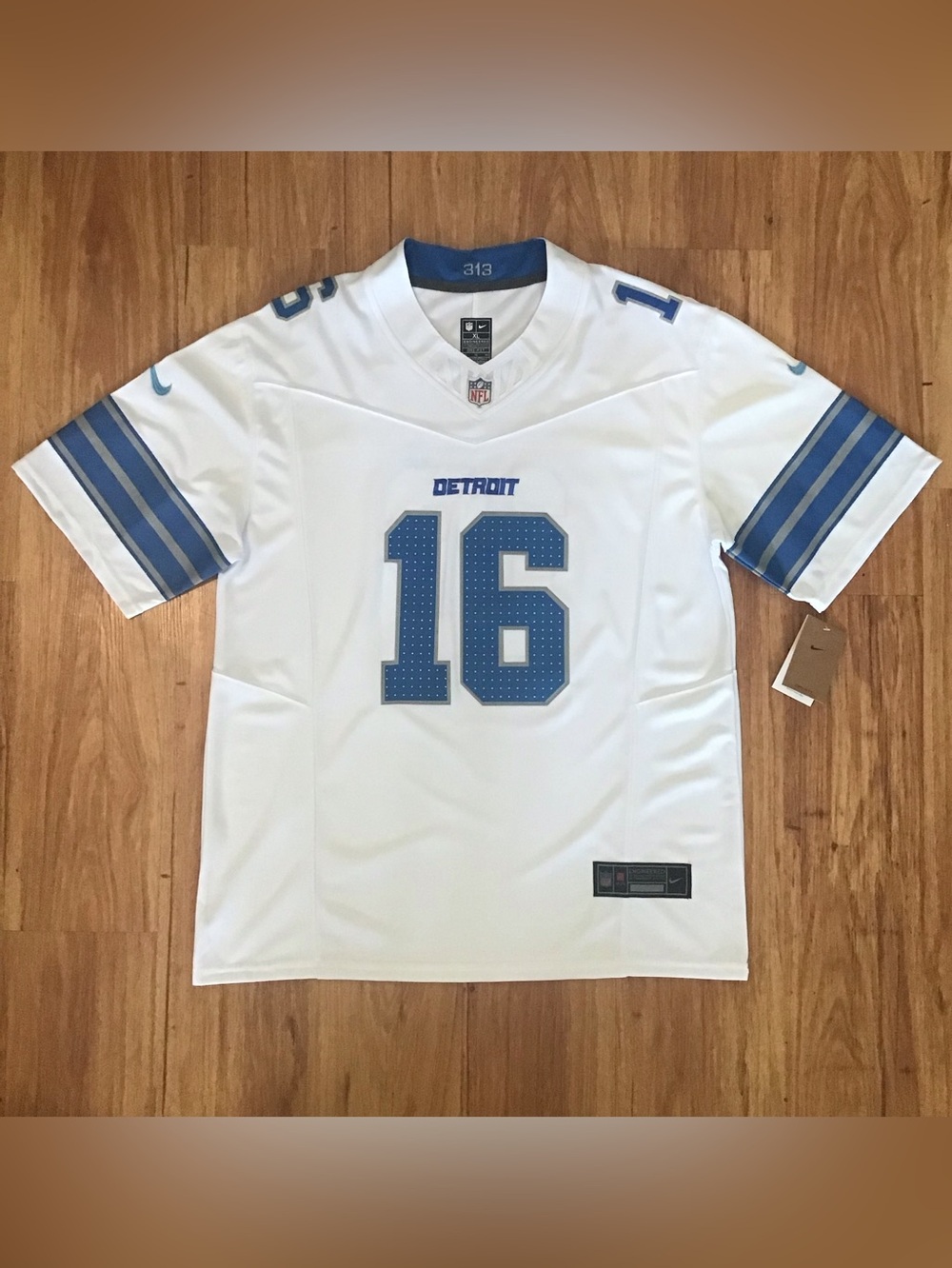 Jared Goff Detroit Menβs Football Jersey #16